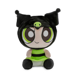 Kidrobot Phunny Hello Kitty and Friends x Powerpuff Girls Buttercup as Kuromi Plush
