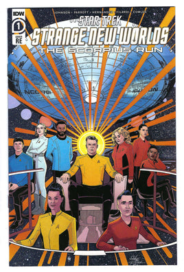 Star Trek Strange New Worlds: The Scorpius Run #1 St. Mark's Comics Retailer Exclusive Variant Cover