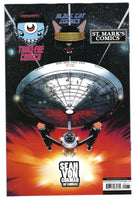 
              Star Trek Strange New Worlds: The Scorpius Run #1 St. Mark's Comics Retailer Exclusive Variant Cover
            