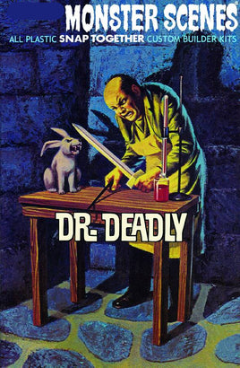 Dencomm Monster Scenes Dr. Deadly Snap-Together Plastic Model Kit