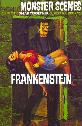 Dencomm Monster Scenes Frankenstein Snap-Together Plastic Model Kit