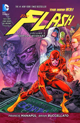 Flash: The New 52 Vol. 3 Gorilla Warfare HC