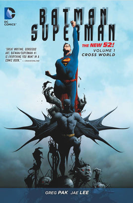 Batman / Superman: The New 52 Vol. 1 Cross World HC