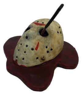 Factory Entertainment Kuzos Friday the 13th Jason's Mask Scaled Diecast Metal Prop Replica