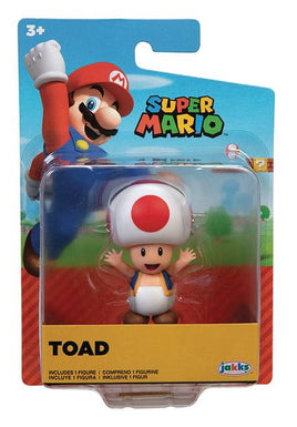 Jakks Pacific Super Mario Toad 2.5in Figurine