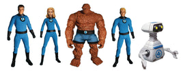 Mezco One:12 Fantastic Four Deluxe Steel Box Edition Action Figure 4-Pack