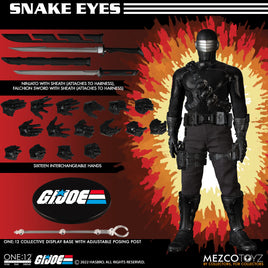 Mezco One:12 Collective GI Joe Snake Eyes & Timber Action Figure