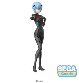 Sega SPM Super Premium Evangelion Rei Ayanami (Hand Over) Figurine