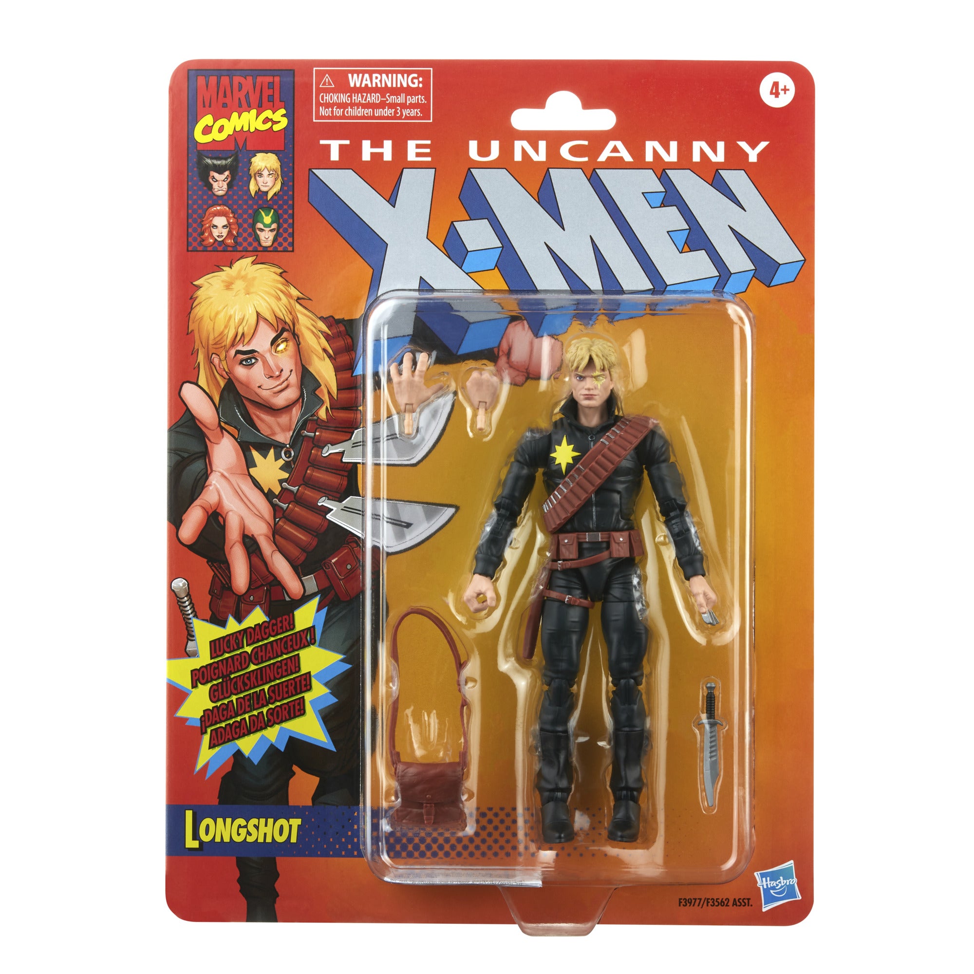 Hasbro Marvel Legends Retro X-Men Longshot 6