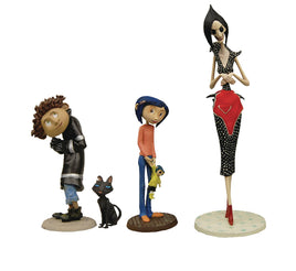 NECA Coraline PVC Figurine 3-Pack