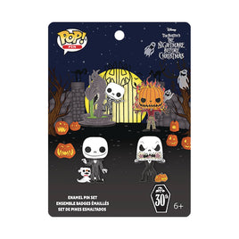 Funko POP! x Loungefly Nightmare Before Christmas This Is Halloween Enamel Pin Set