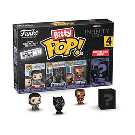 Funko Bitty POP! Marvel Studios Infinity Saga 4-Pack - Loki / Black Panther / Iron Man