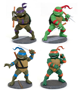 Teenage Mutant Ninja Turtles D-Formz SDCC 2023 Exclusive Retro Figurine 4-pk Box Set