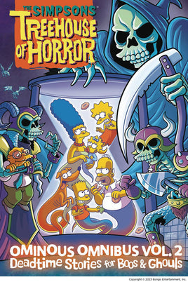 Simpsons Treehouse of Horror Ominous Omnibus Vol. 2 Deadtime Stories for Boos & Ghouls HC