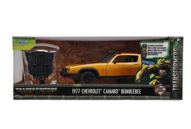Jada Hollywood Rides Transformers Bumblebee w/ Badge 1:24 Scale Diecast Vehicle