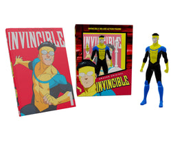 Diamond Select Toys Invincible Book & Action Figure w/ Flight Stand Box Set