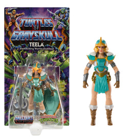 MOTU x TMNT Turtles of Grayskull Teela Action Figure