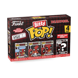 Funko Bitty POP! Deadpool 4-Pack - Bathtime / Flamenco / Supper Hero