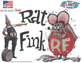 Atlantis Ed "Big Daddy" Roth's Rat Fink Plastic Model Kit