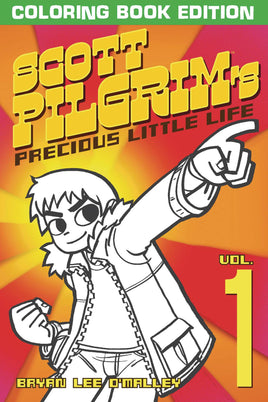 Scott Pilgrim Coloring Book Edition Vol. 1 Precious Little Life TP