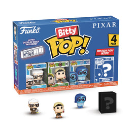 Funko Bitty POP! Pixar 4-Pack - Carl / Russell / Sadness