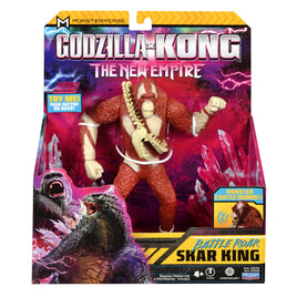 Playmates Godzilla x Kong: The New Empire Deluxe Titan Battle Roar Skar King