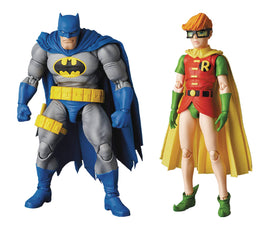 Medicom MAFEX No. 139 Batman: Dark Knight Returns Batman (Blue Version) and Robin Action Figure Set