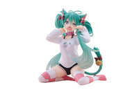 
              Taito Hatsune Miku Desktop Cute Figure (Cat Ears T-Shirt Version)
            