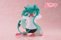 
              Taito Hatsune Miku Desktop Cute Figure (Cat Ears T-Shirt Version)
            