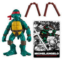 
              Playmates Teenage Mutant Ninja Turtles 40th Anniversary Classic Comic Book Michelangelo Action Figure
            