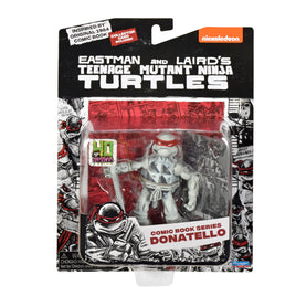 Playmates Teenage Mutant Ninja Turtles 40th Anniversary Comic Book Series B&W Donatello Action Figure