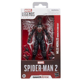 Hasbro Marvel Legends Gamerverse Spider-Man 2 Miles Morales (Brooklyn 2099 Suit) Action Figure