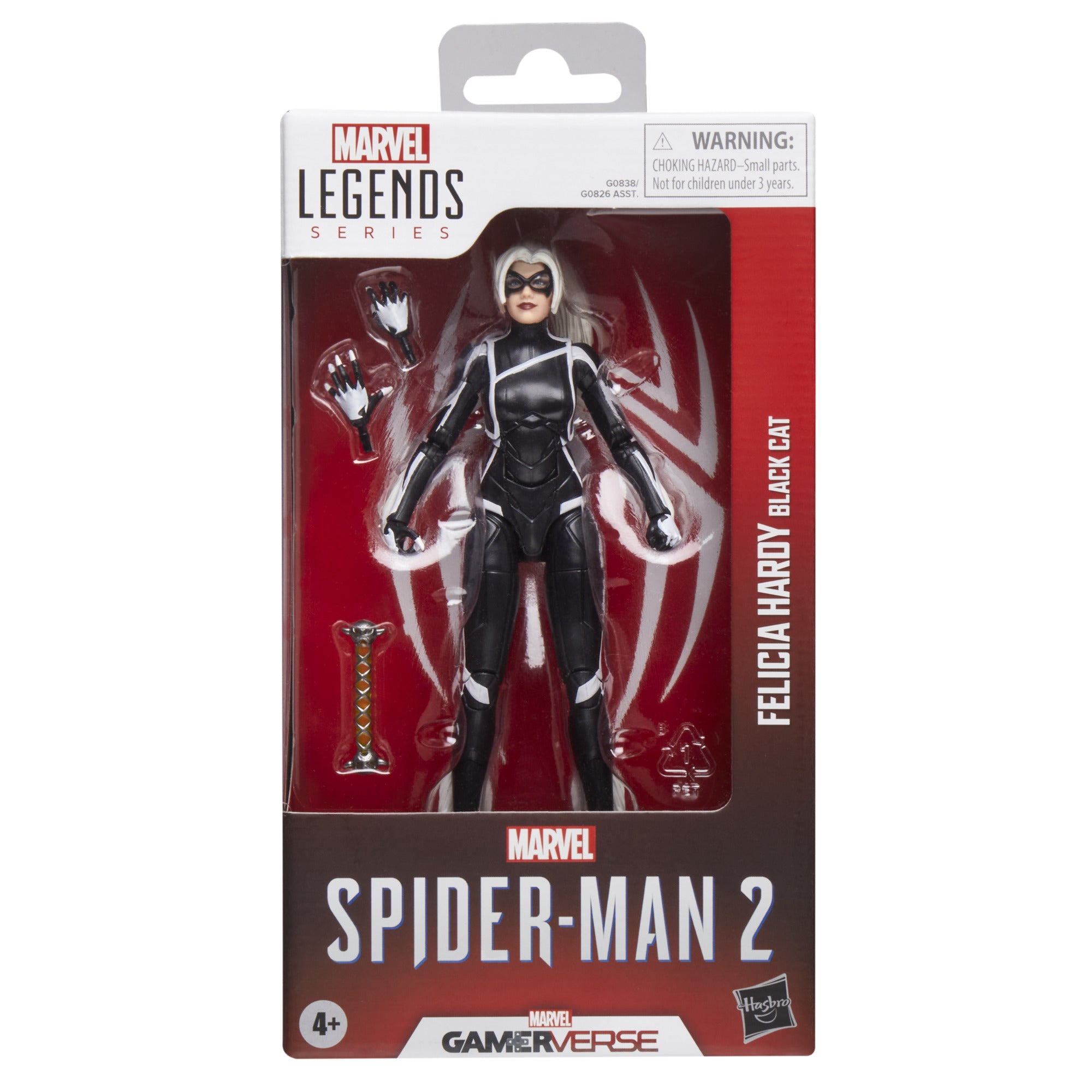 Hasbro Marvel Legends Gamerverse Spider-Man 2 Black Cat Action 