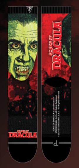 Hammer Horror Scars of Dracula Dye Sublimation Socks