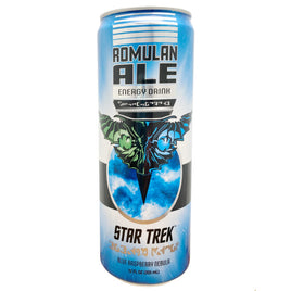 Star Trek Romulan Ale Blue Raspberry Nebula Energy Drink