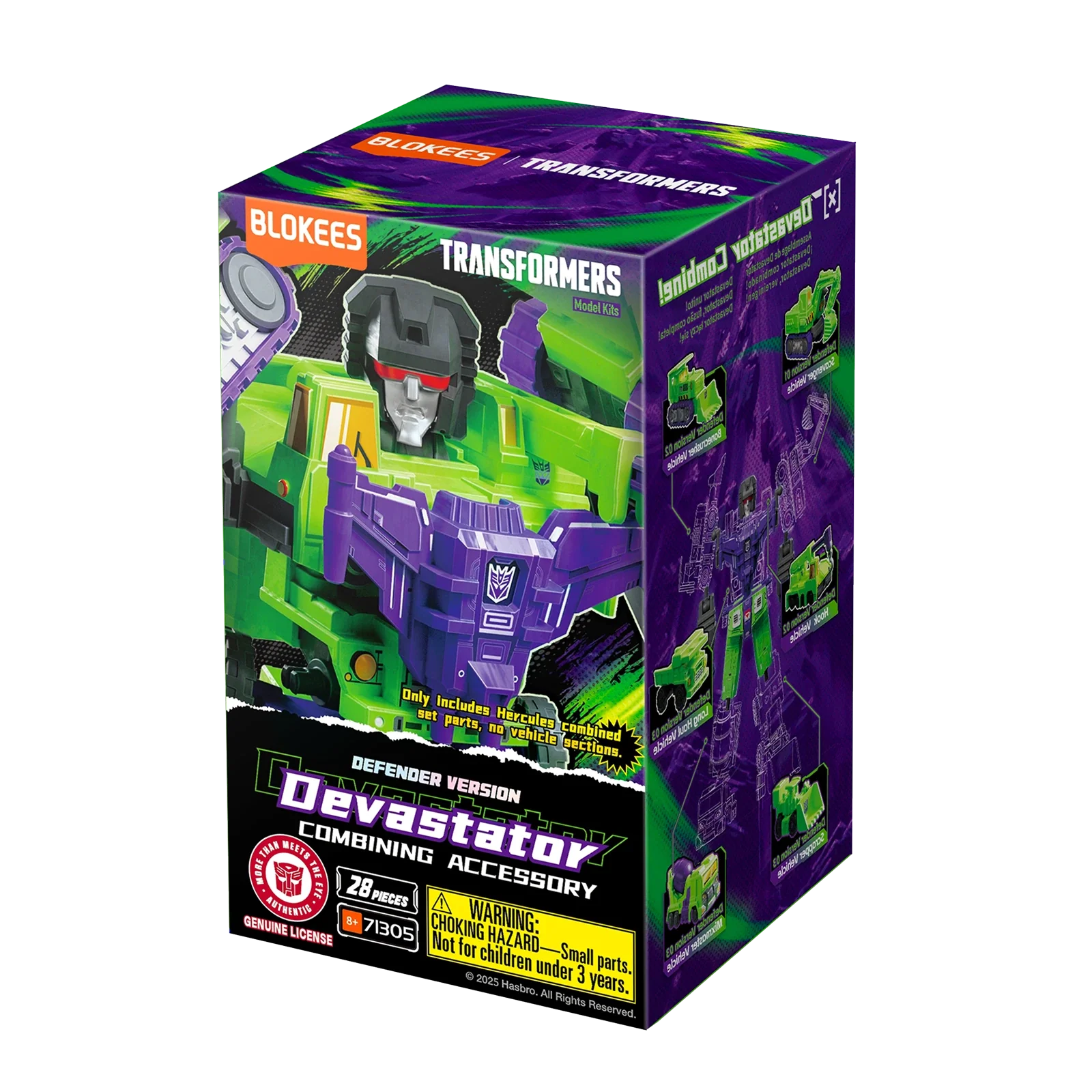 Transformers Blokees Defender Version Devastator Combining