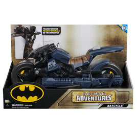 Spin Master Batman Adventures Transforming Batcycle 12" Scale Vehicle
