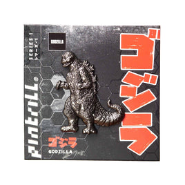 Godzilla Series 1 Godzilla 3D Nickel Plated Brass Lapel Pin