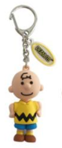 Beast Kingdom Peanuts Charlie Brown Figural Keychain