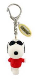 Beast Kingdom Peanuts Snoopy (Joe Cool) Figural Keychain