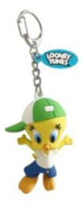 Beast Kingdom Looney Tunes Tweety Bird (Hat) Figural Keychain