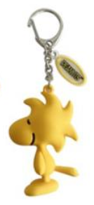 Beast Kingdom Peanuts Woodstock Figural Keychain