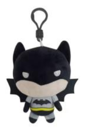 DC Comics Batman 4.5" Backpack Clip Plush