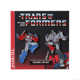 Transformers Optimus Prime vs Megatron Enamel Pin Set