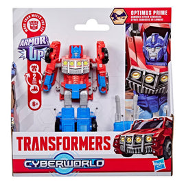 Transformers Cyberworld Armored Cyber Changers Optimus Prime Action Figure