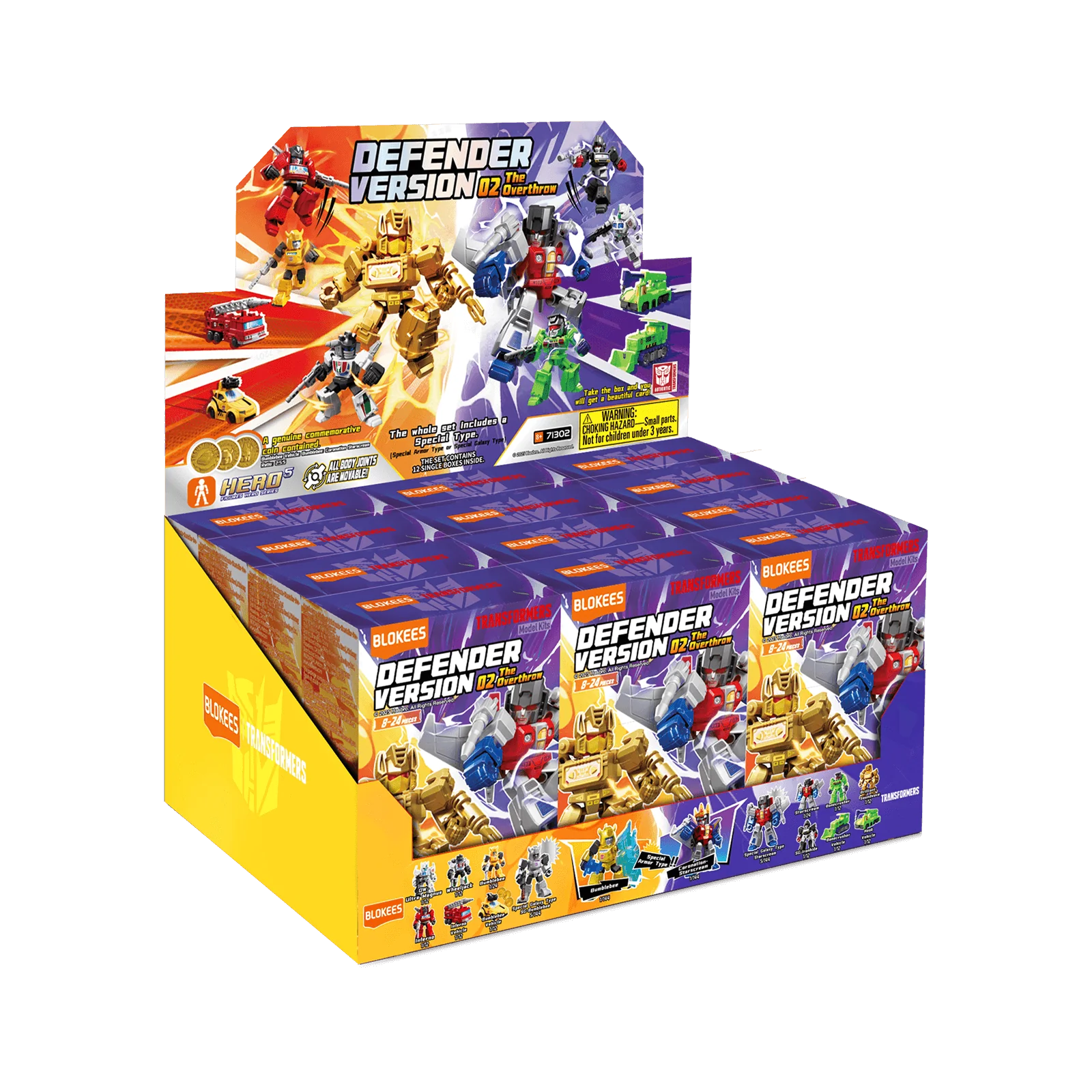 Transformers Blokees Defender Version Series 2 Blind Box Model Kit