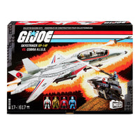 
              MEGA GI Joe HYL43 Skystriker XP-14F vs Cobra HISS Construction Set
            