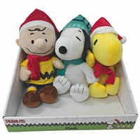 
              Peanuts Holiday 8 in. Plush Assortment
            