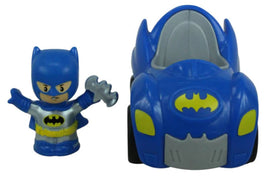 Fisher-Price Little People DC Super Friends Batman & Batmobile