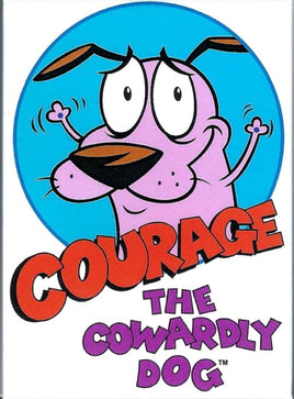 Courage the Cowardly Dog Logo Magnet
